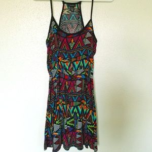 Mini Summer flow patterned  dress